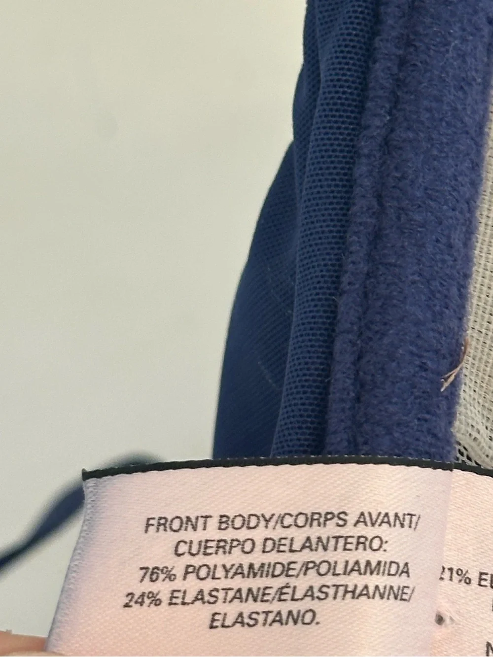 VICTORIA’S SECRET Women’s Blue Lace Padded Demi Longline Lace Up Bra Size 34D